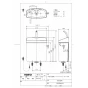 TOTO CS232BP+SH233BAK+TCF4724 ピュアレストQR+アプリコットF2 取扱説明書 商品図面 施工説明書 ピュアレストQR+アプリコットF2 商品図面1